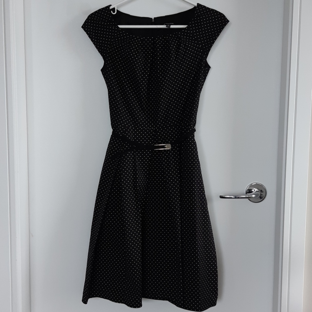 Le Chateau Retro Swing Dance Polka Dot Dress
